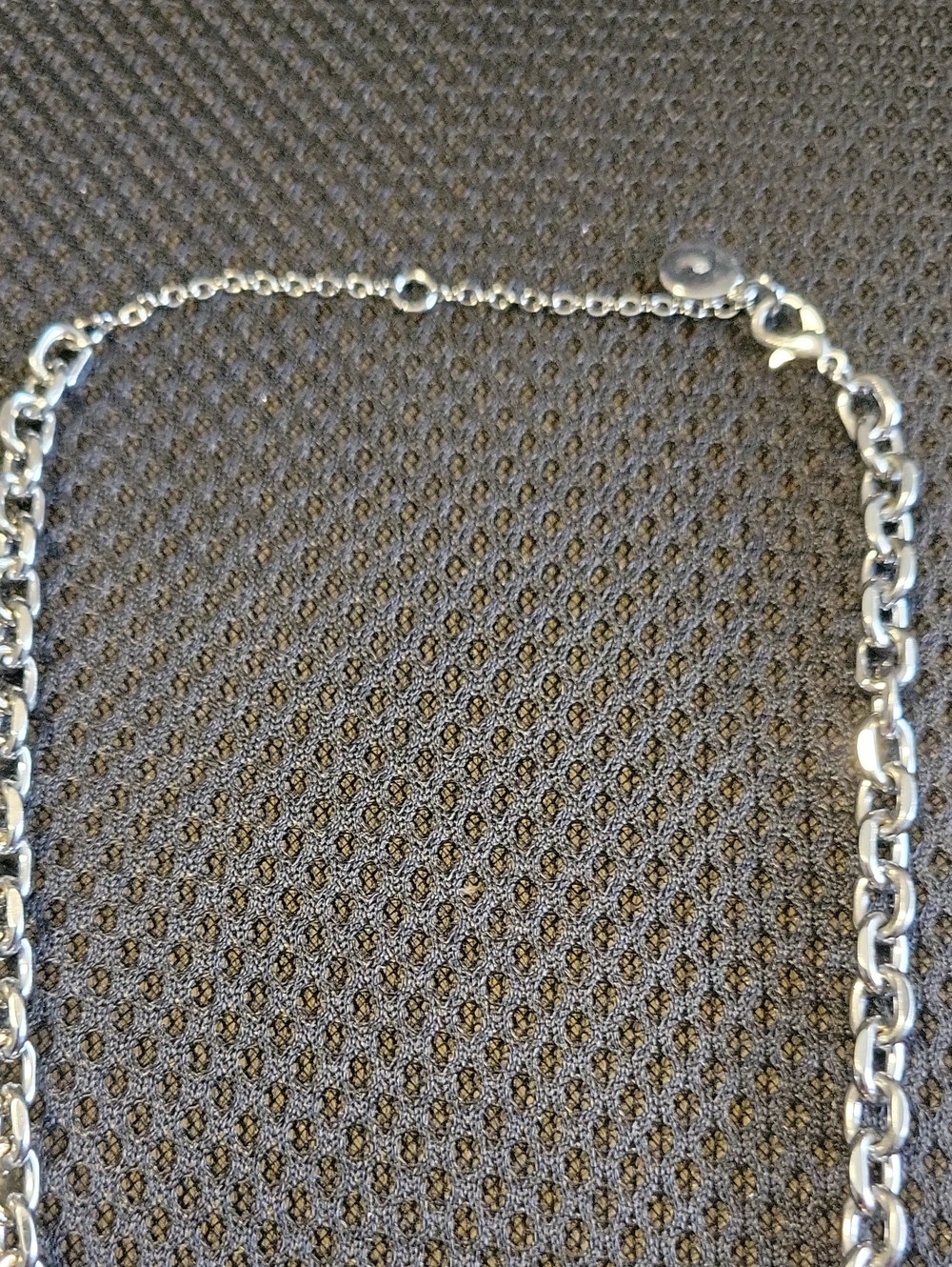 Classic Silver Chain Necklace - Women's Jewelry 20in - Picture 2 of 3